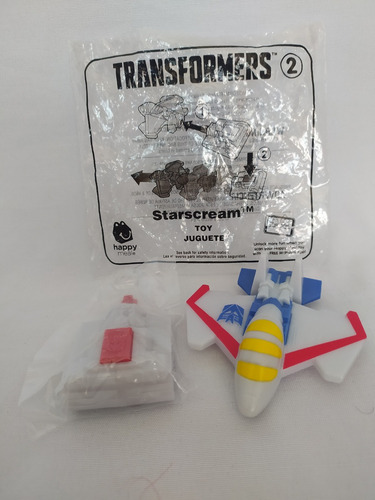 Starscream Transformers Mcdonalds (Usado)