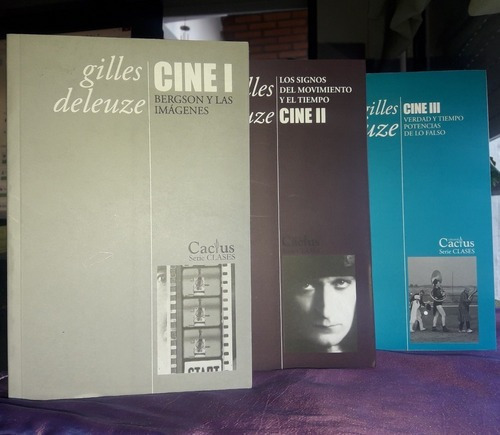 Pack - Cine - 1 , 2 Y 3 - Gilles Deleuze - Ed. Cactus 