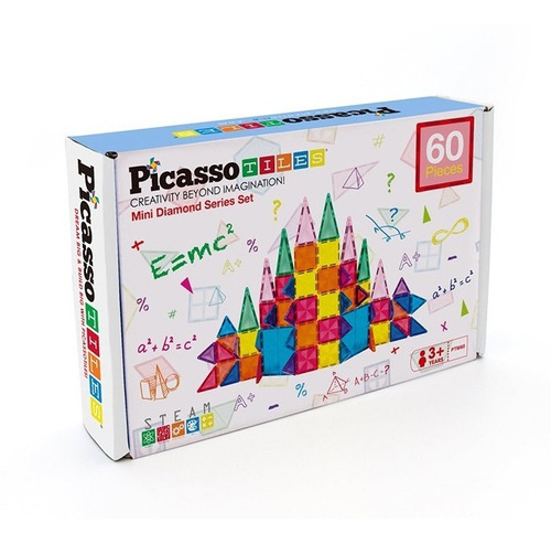 Ptm60 Mini Diamantes 60 Piezas Juguetes Magneticos Picasso