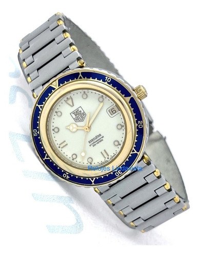 Reloj Tag Heuer Professional Executive Acero Bisel Azul