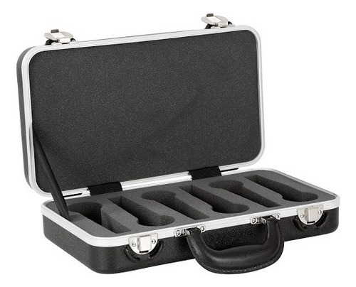 Gator Gm-6-pe Estuche Case Rigido 6 Microfonos Moldeados