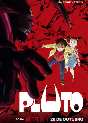 Superpôster Anime Invaders - Pluto, De Editora Europa. Editorial Europa, Capa Mole, Edição 2024-06-24 00:00:00 Em Português