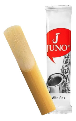 Palheta Tradicional Para Sax Alto 3 Juno Unidade