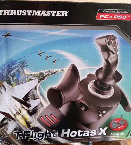 Thrustmaster T-vuelo Hotas X-comando Pc & Ps3, Nuevo, 