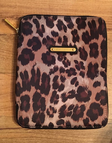 Padrisima Bolsa Estuche Porta iPad Juicy Couture Animalprint