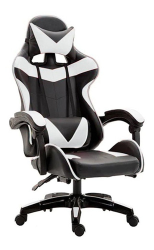 Silla Gamer Ergonómica Cuero Ecológico Reclinable