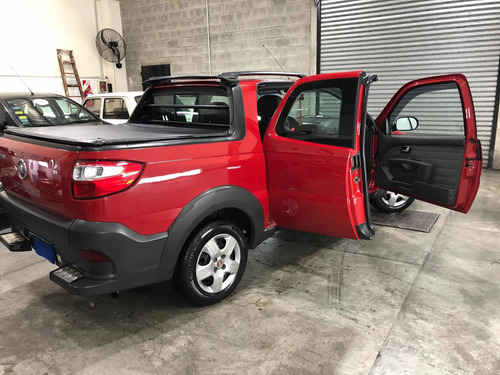 Imagen 11 de 15 de Fiat Strada 1.4 Working Cd 2015