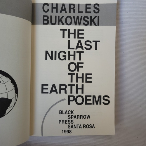 Imagen 4 de 10 de The Last Night Of The Earth Poems Charles Bukowski Harperc