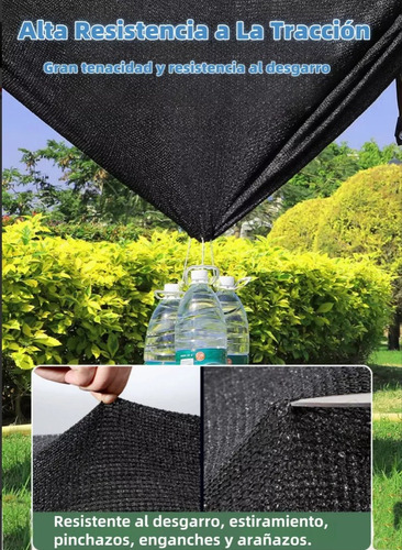 Malla Sombra Exteriores Para Jardin Toldo 4x3 95% Bloqueo Uv