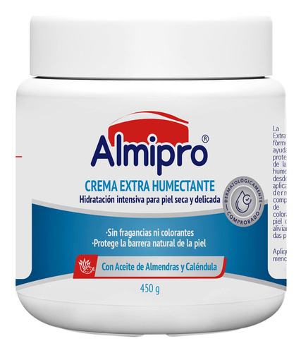 Almipro Crema Extra Hidratante. Crema Protectora E Hidratant