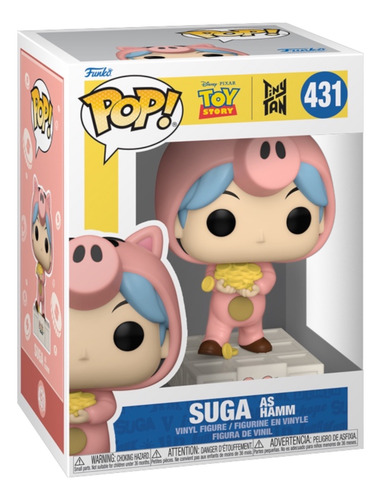 Funko Pop Toy Story X Tinytan Suga As Hamm #431 - Bts