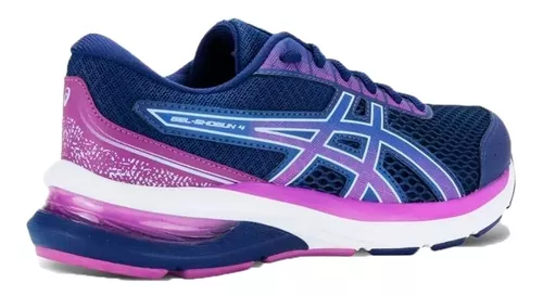 Asics Zapatillas Running Mujer Gel Shogun 4 Marino-rosa Ras