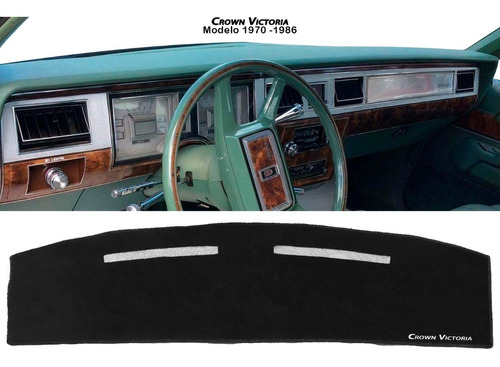 Cubretablero Bordado Ford Crown Victoria Modelo 1970 - 1986