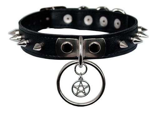 Choker Aro Pentagrama