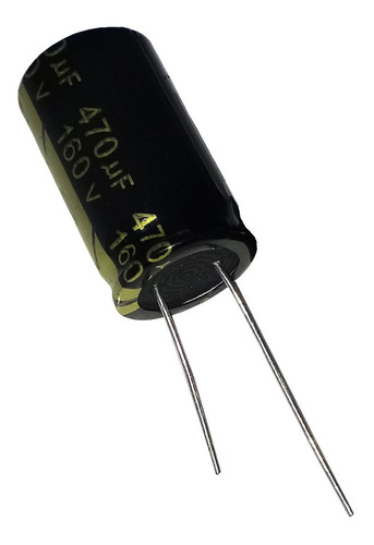 Capacitor 470 Uf 160v Filtro Condensador ( Paq. 2 Piezas )