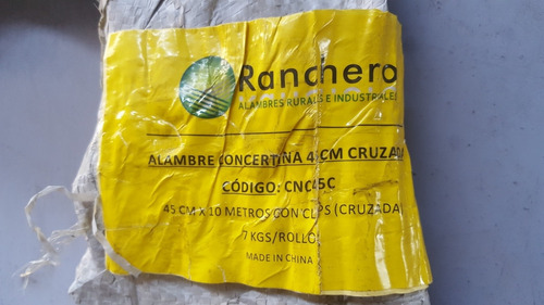 Imagen 5 de 6 de Cruzada Doble Galvanizada 45cm Hasta 10mt Lineales