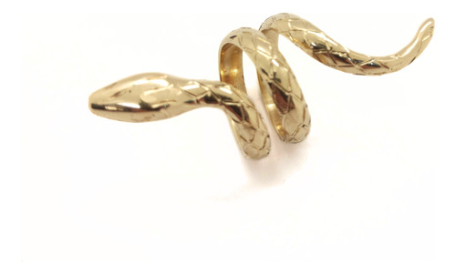 Anillo Serpiente Víbora Oro 18k Macizo A Medida