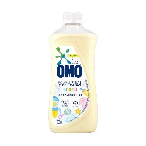 Lava Roupas Líquido Omo Bebê 900ml