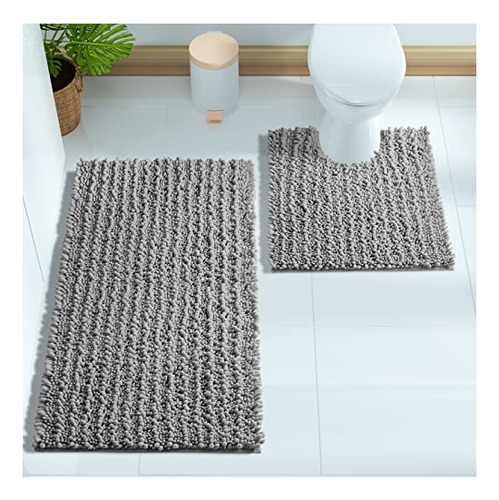 Alfombras De Baño Juego De Alfombras De Baño De Chenilla
