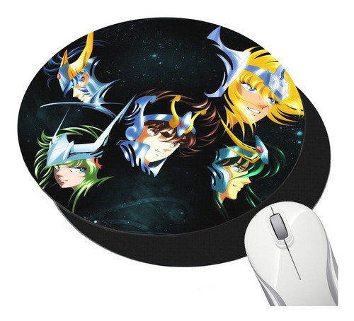 Pad Mouse Sublimado Caballeros Del Zodiaco 001