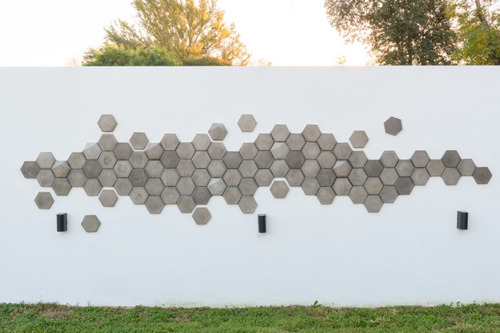 Mosaico De Cemento Hexagonal - Revestimiento Pared Piso M2