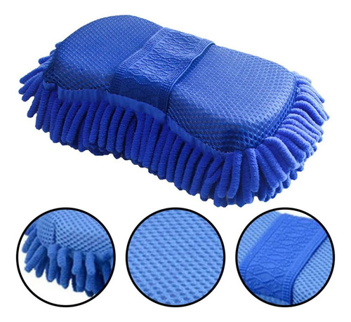 Cepillo De Esponja De Microfibra For Lavado De Coches, Guan