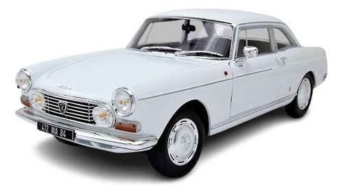 Peugeot 404 Coupe 1967 Hard Top Clasico Frances - Norev 1/18