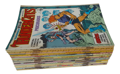 Thundercats Nº 1 A 30 Completa Com Figurinhas Editora Abril (Usado)