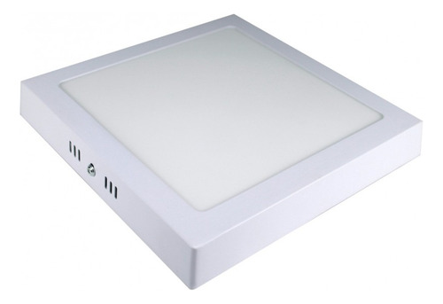 Lampara Panel Led Superficial Cuadrada 18w 8 Pulgadas Hammer