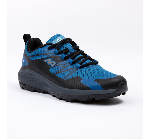 Zapatillas New Athletic Outdoor Grip Mont16 Azul Con Negro P