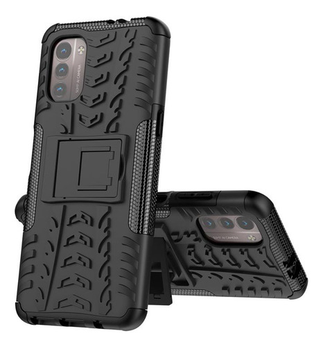 Carcasa Trasera Antigolpes De Doble Capa Para Nokia G21 Bump