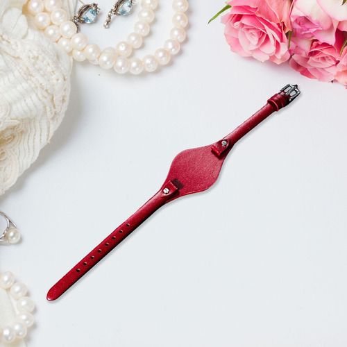 Correa De Reloj De Cuero De Pu Con Hebilla, Pulsera De Reloj