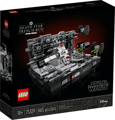 Lego Star Wars: Dead Star Trench Run Diorama