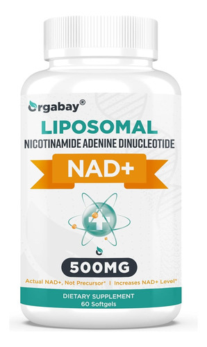 Suplemento Liposomal 500 Mg Nad+ Mejora Energia,sueño, Animo