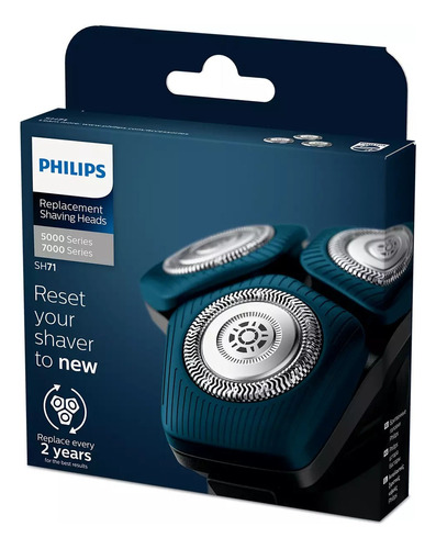 Cabezales De Afeitado Philips Sh71/50 Para Series 5000 Y 700