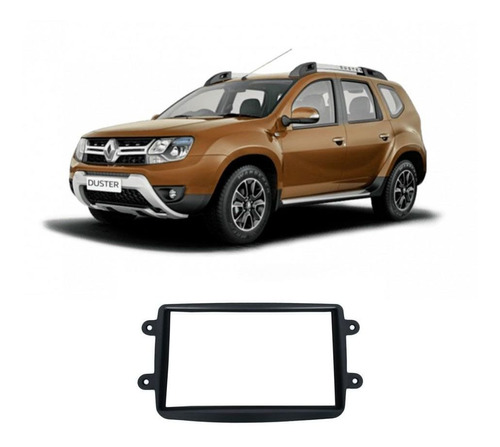 Moldura Painel 2din Rádio Dvd Renault Duster 2011 A 2019