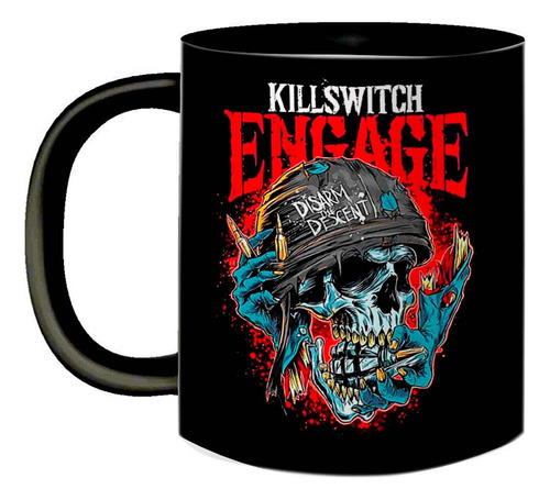 Caneca De Porcelana Presente Fã Banda Killswitch Engage 2000