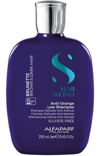 Shampoo Matizador De Castaños Alfaparf Anti Orange
