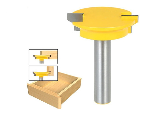 Fresa Toma 1/2 Pulgada / Ensamble Cajón Router Finger Tupi