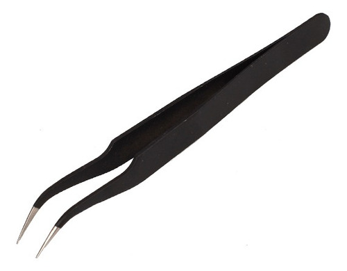 Pinça Curvada Antiestática Antiestática De Aço