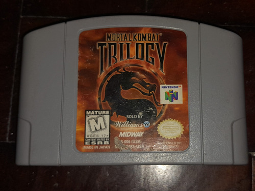 Juego Mortal Kombat Trilogy Nintendo 64 (usa/ntsc) Usado Exc