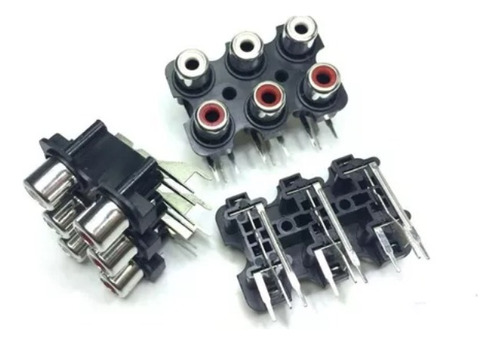 Conector Rca 06 Vias Para Modulo  B.buster Bb 1200gl 