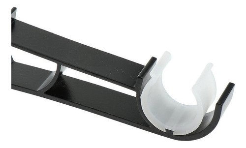 T Soporte Para Barras De Cortina De Doble Cortina