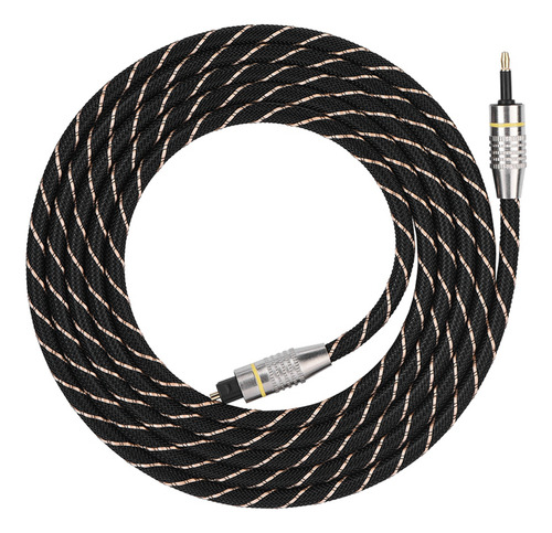 Cable Digital Toslink A 3,5 Mm, Miniconector De Fibra Óptica