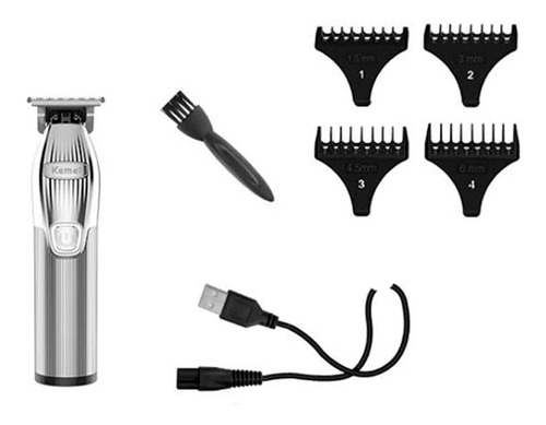 Imagem 6 de 6 de Kit 2 Maquina De Cabelo E Corte E Acabamento Kemei K32 + I32
