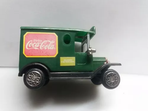 Coca Cola - Brinquedo antigo de lata - Lindo caminhão M