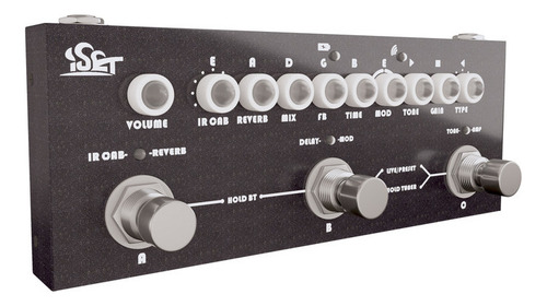 Pedal Multiefeitos De Guitarra Cube-baby Preto