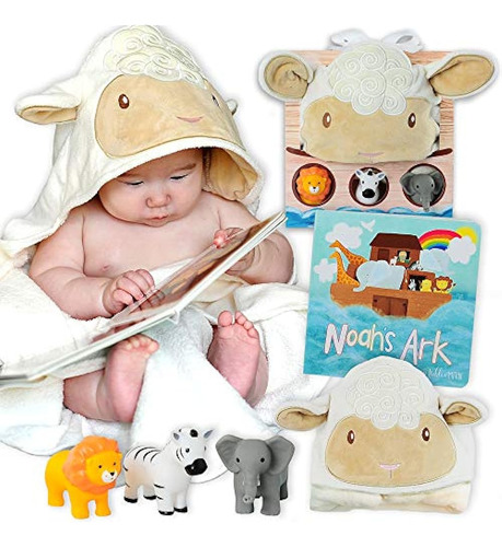 Tickle & Main My First Noahs Ark Baby Set De Regalo, Mejor P