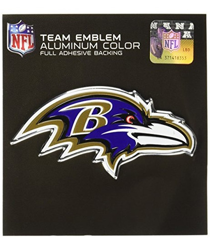 Fanmats 60447 Baltimore Ravens, Aluminio De Alta Resistencia