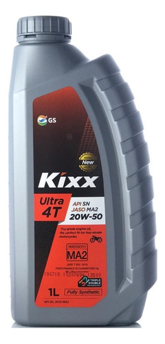 Aceite Kixx Moto 4t 20w50 Full Sintetico 1l